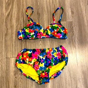 Vintage Floral Bikini